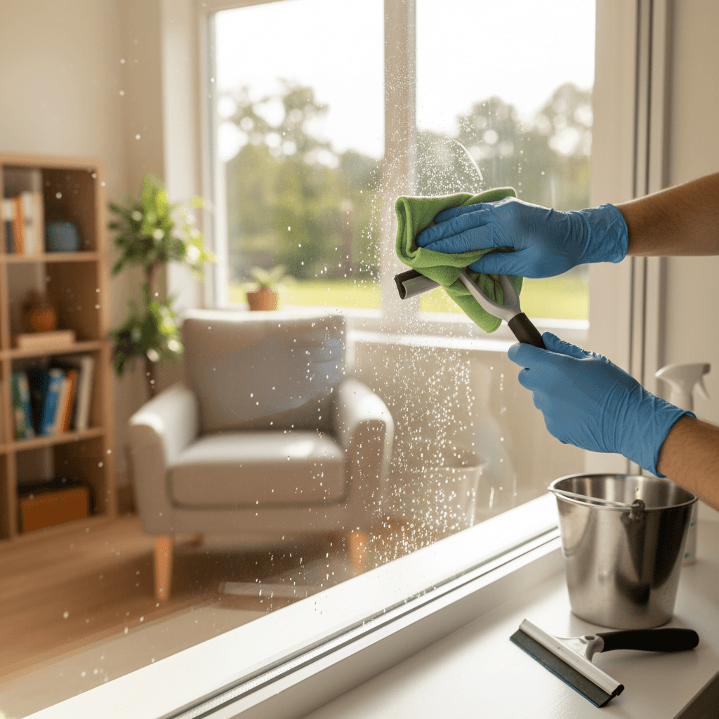 Windows and glass cleaning
